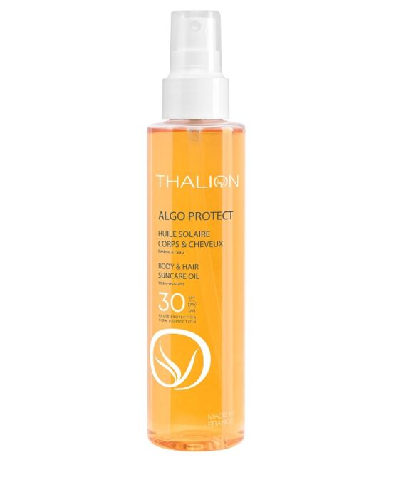 Huile Solaire Corps & Cheveux SPF30